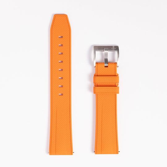 AnchorFlex Rubber Strap - Orange - Anchor Strap Co.
