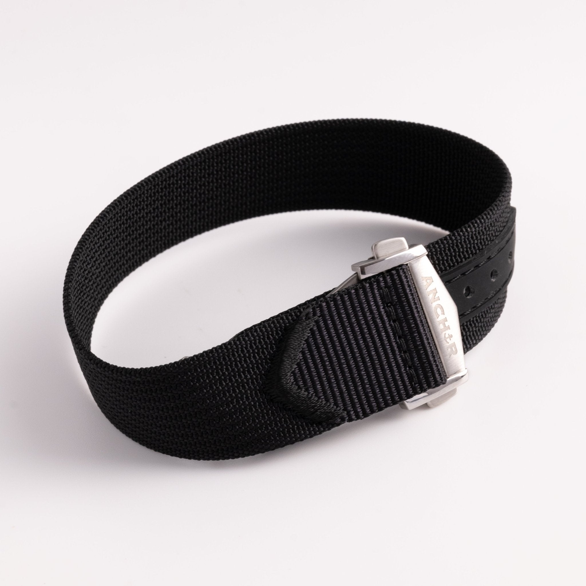 Black Deployant Nylon Strap MkIII - Anchor Strap Co.
