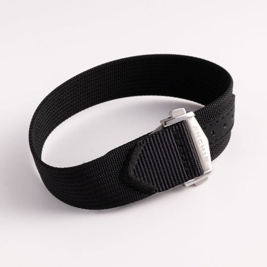 Black Deployant Nylon Strap MkIII - Anchor Strap Co.