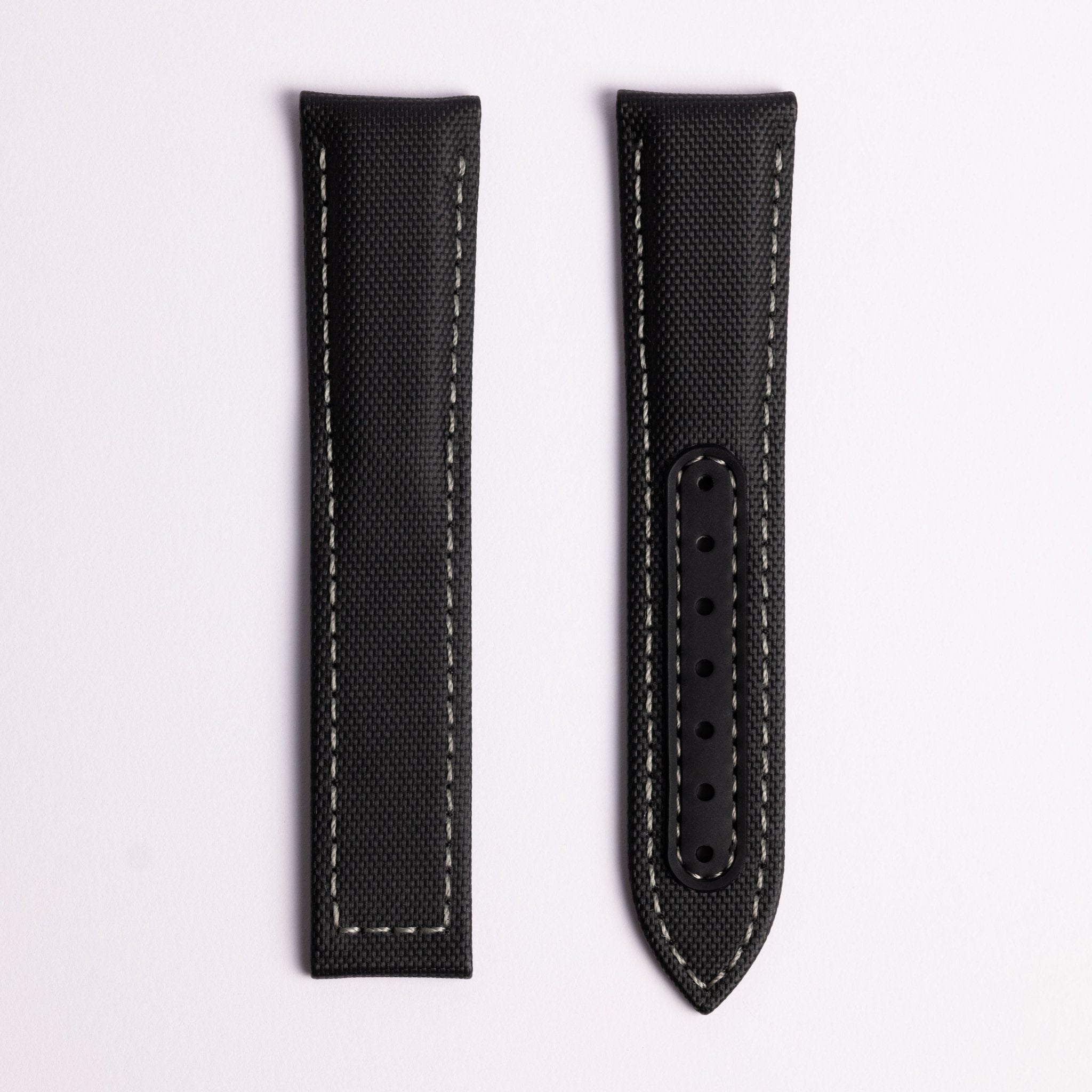 Black Deployant Sailcloth Strap - Anchor Strap Co.