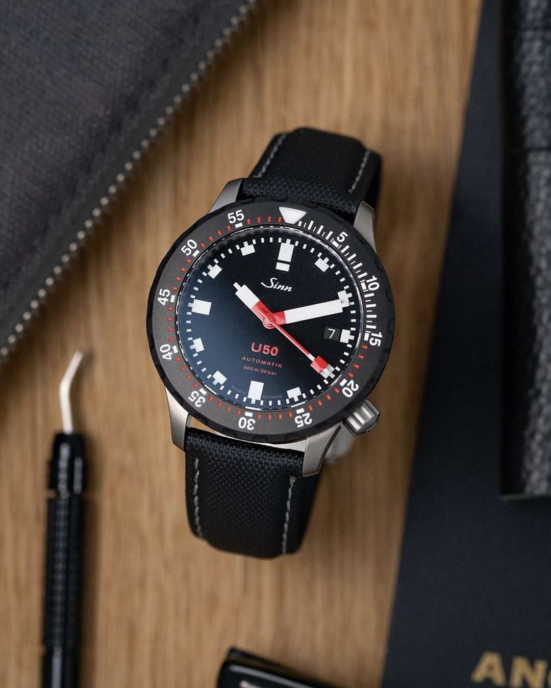 Black Sailcloth - Anchor Strap Co.