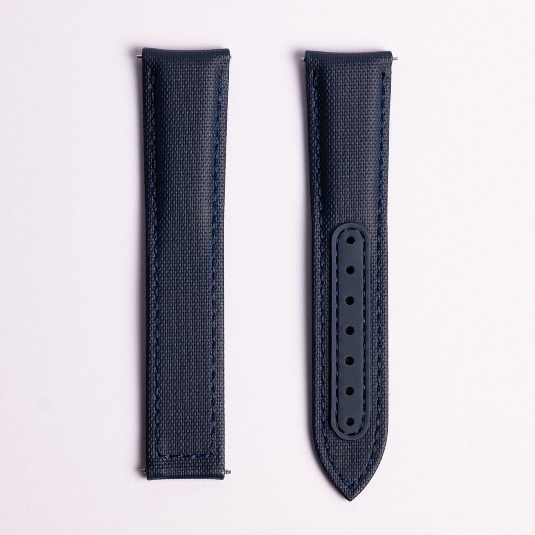 Deep Blue Deployant Sailcloth Strap - Anchor Strap Co.