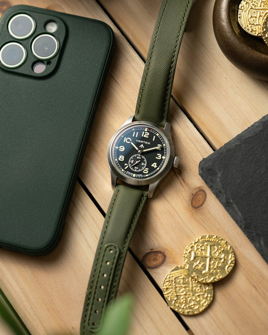 Green Sailcloth - Anchor Strap Co.