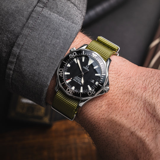 Green Standard Nylon - Anchor Strap Co.