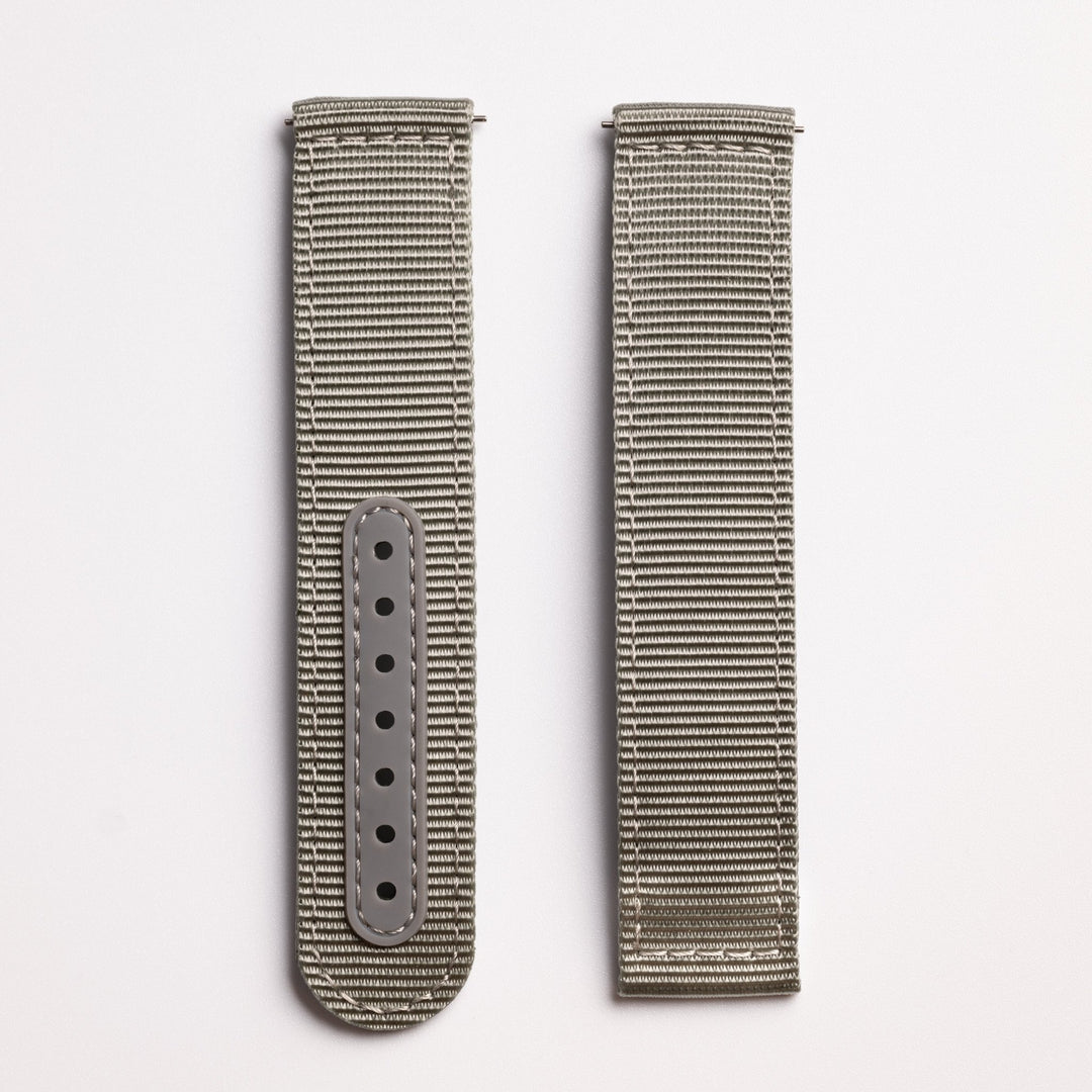 Grey 2 - Piece Deployant Nylon Strap - Anchor Strap Co.