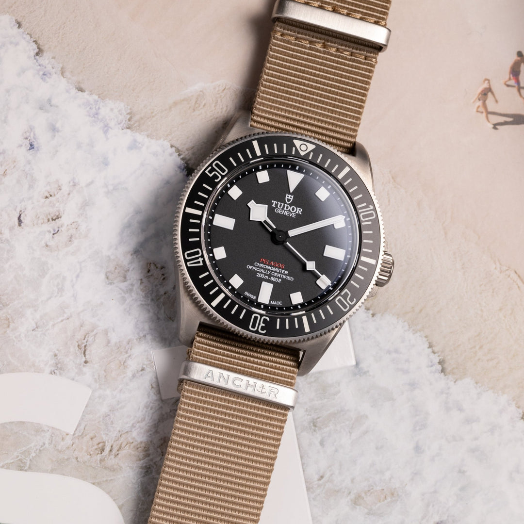Khaki Standard Nylon - Anchor Strap Co.