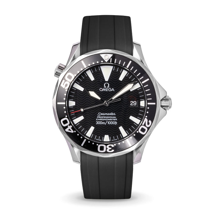 Deployant FKM for Omega Seamaster 41mm - Black