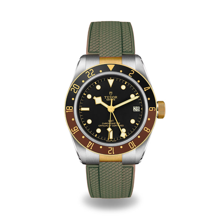 AnchorFlex™ End-Link Deployant for Tudor Black Bay GMT 41 - Sea Moss Green