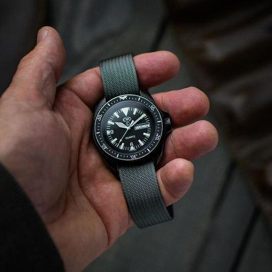 Grey Deployant Nylon Strap MkII