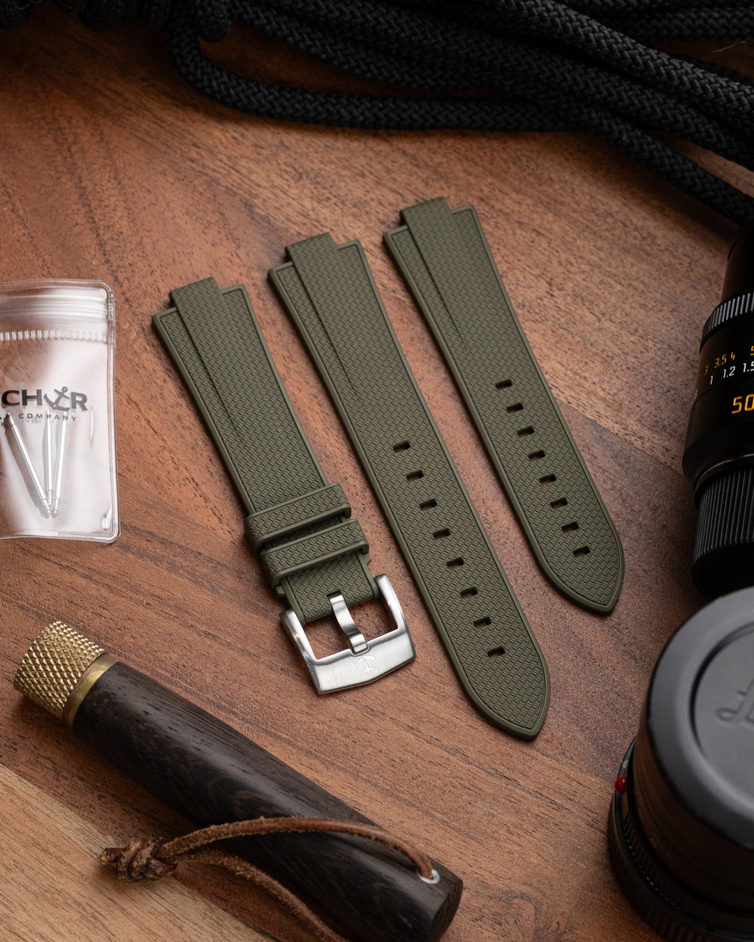 AnchorFlex™ End-Link for Tudor Pelagos 39 - Sea Moss Green