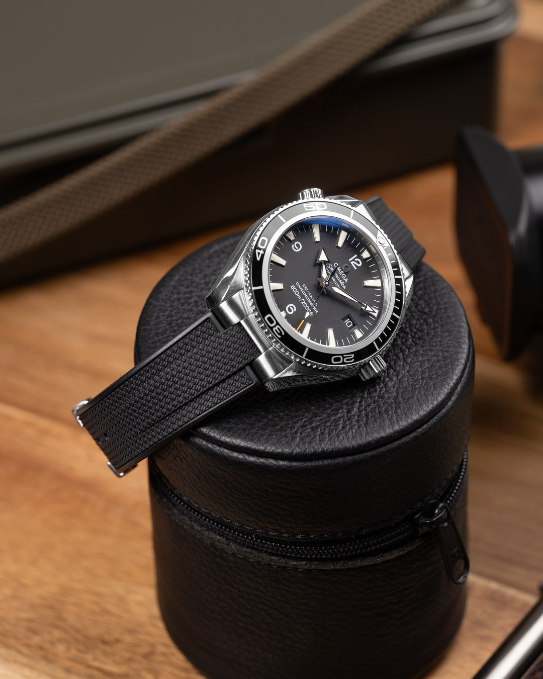 AnchorFlex™ End-Link Deployant for Omega Planet Ocean 2500 42mm - Bathyscaphe Black