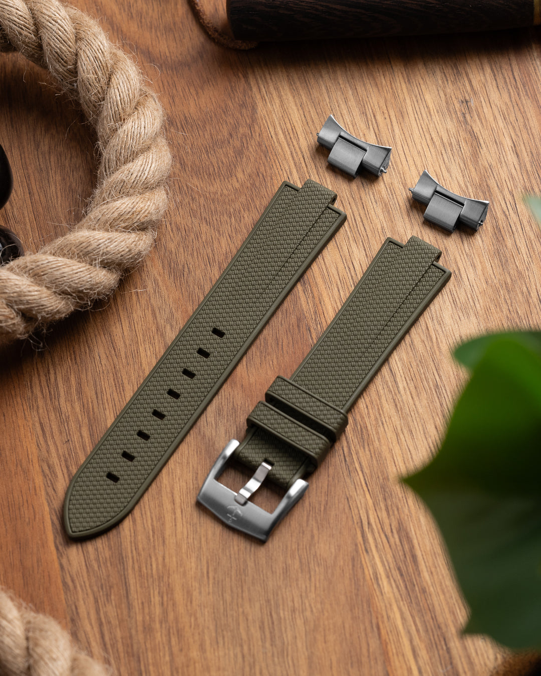 AnchorFlex™ End-Link for Seiko SRPG - Sea Moss Green