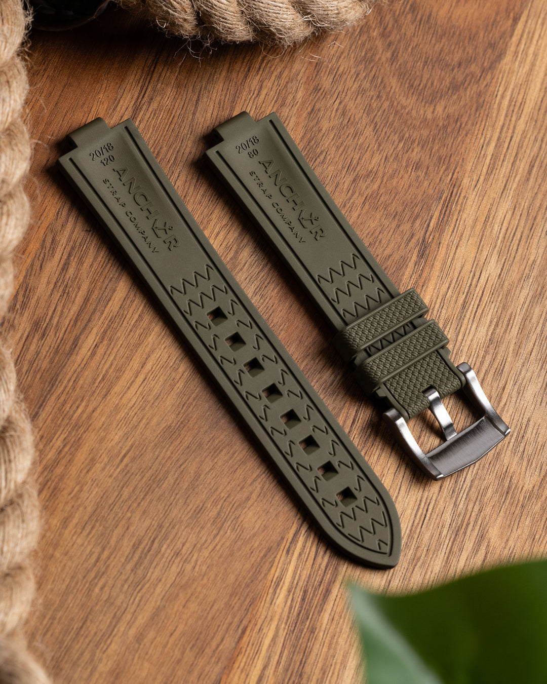 AnchorFlex™ End-Link for Tudor Black Bay PRO - Sea Moss Green