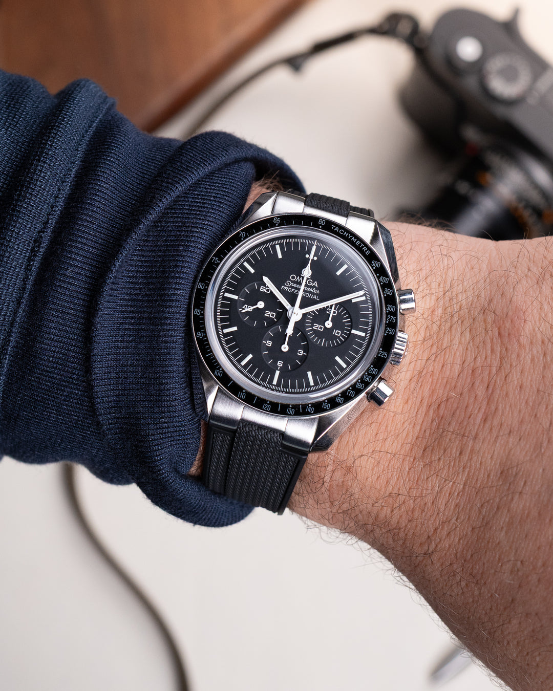 AnchorFlex™ End-Link for Omega Speedmaster - Bathyscaphe Black