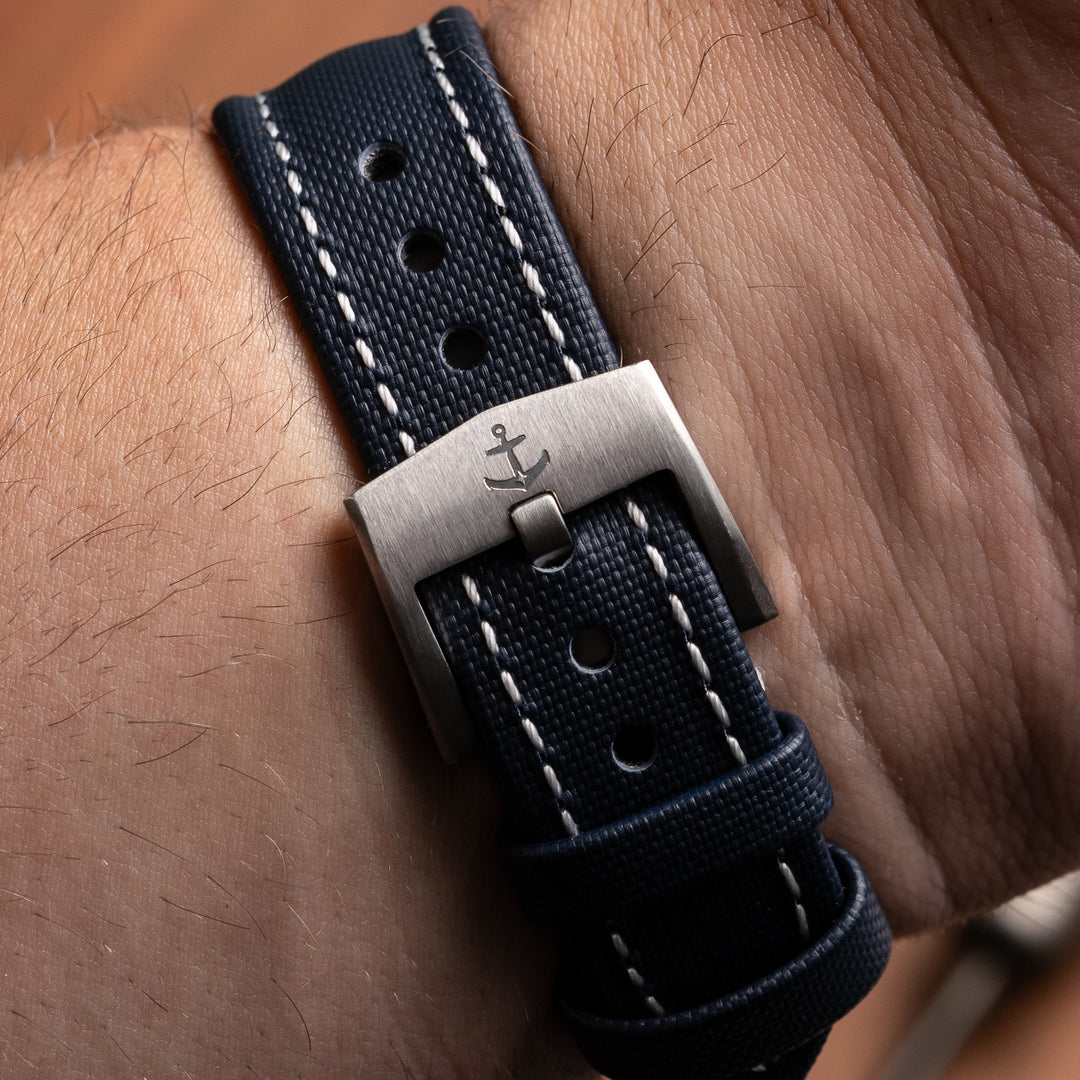 Classic Sailcloth Strap - Navy