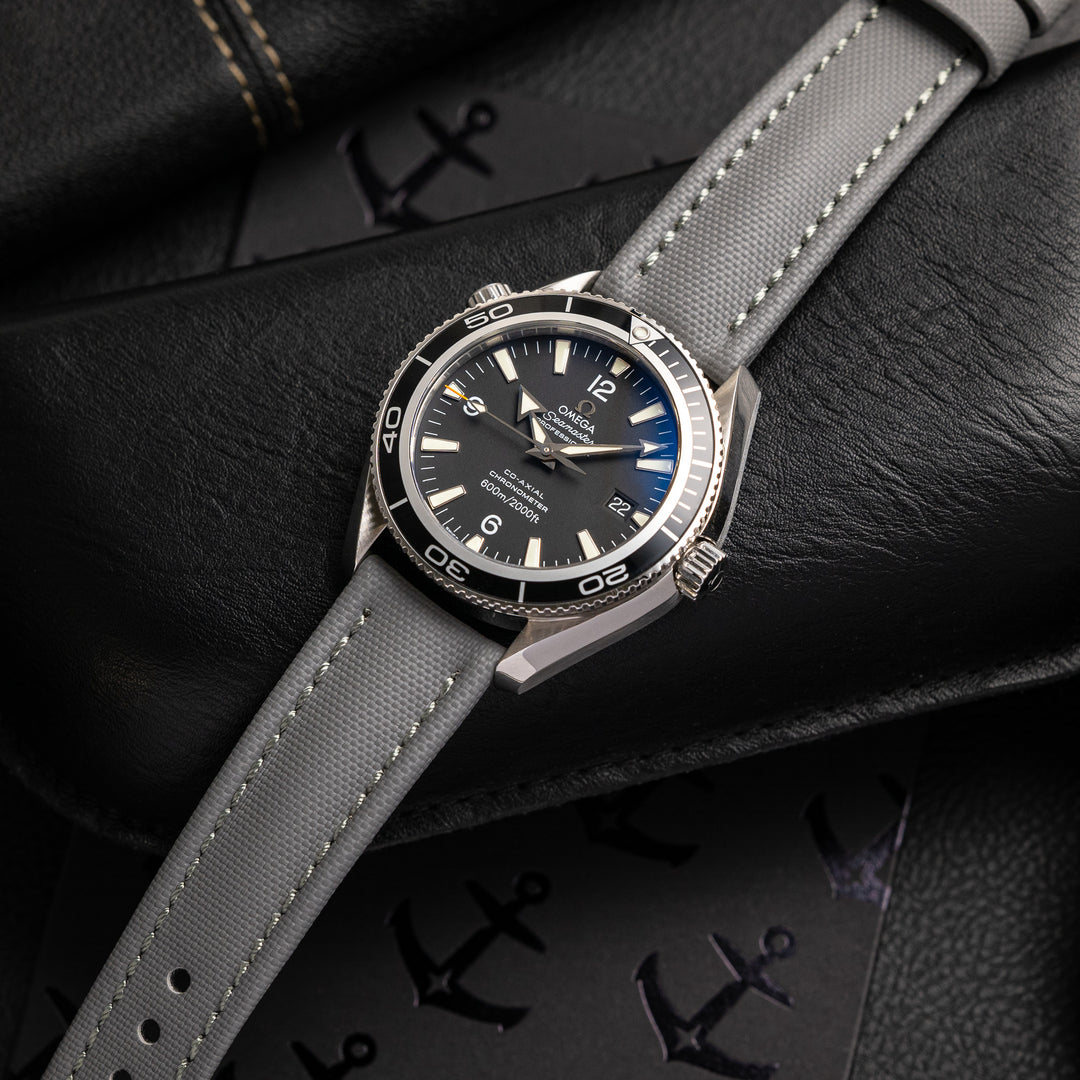 Classic Sailcloth Strap - Grey