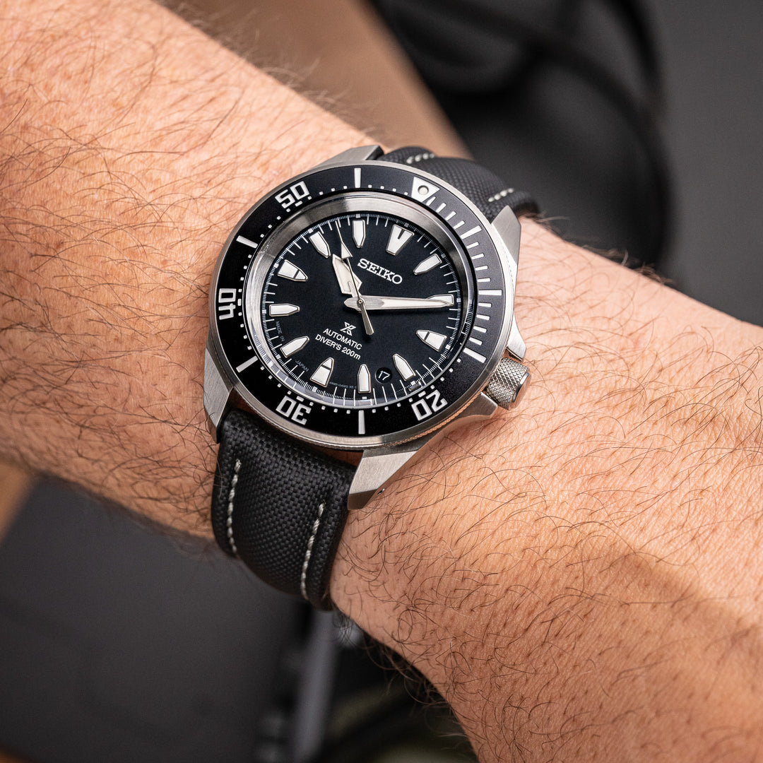 Classic Sailcloth Strap - Black