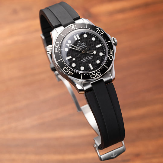 Kumamoto CTS End-Link Rubber Strap for Omega Seamaster (Pre-order)