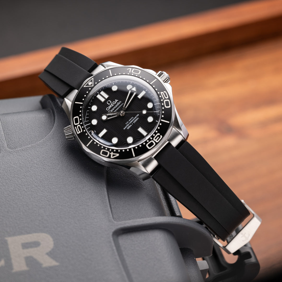 Kumamoto CTS End-Link Rubber Strap for Omega Seamaster (Pre-order)