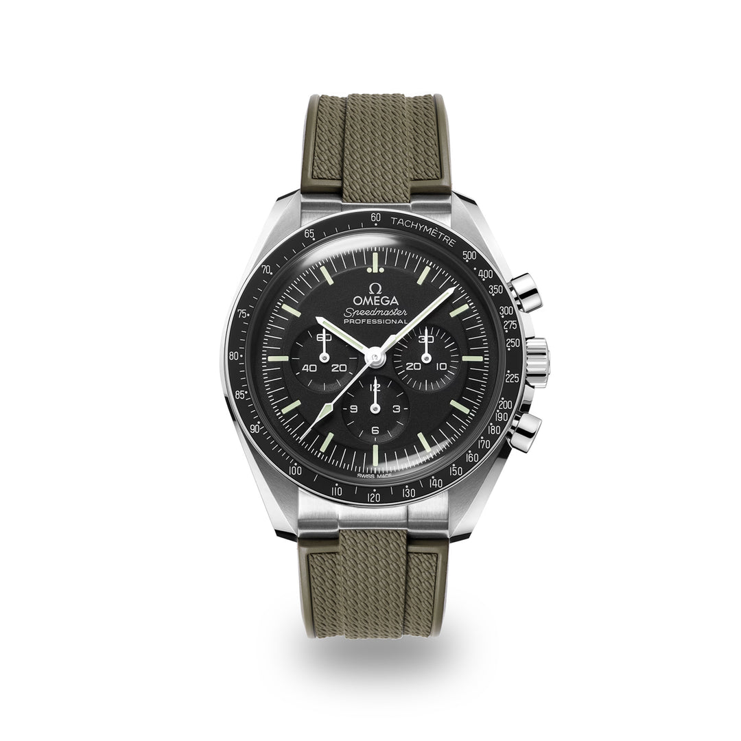 AnchorFlex™ End-Link Deployant for Omega Speedmaster - Sea Moss Green