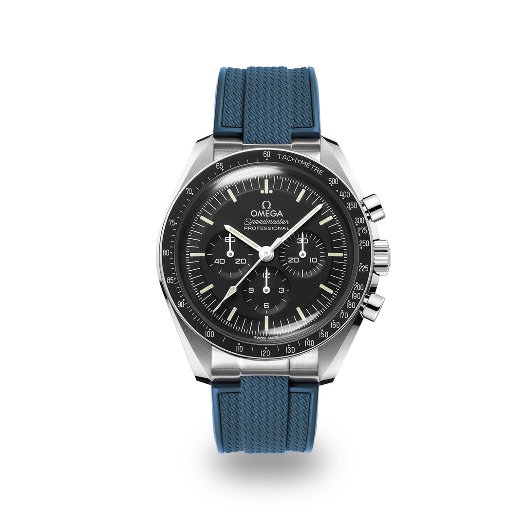 AnchorFlex™ End-Link Deployant for Omega Speedmaster - Navy Blue