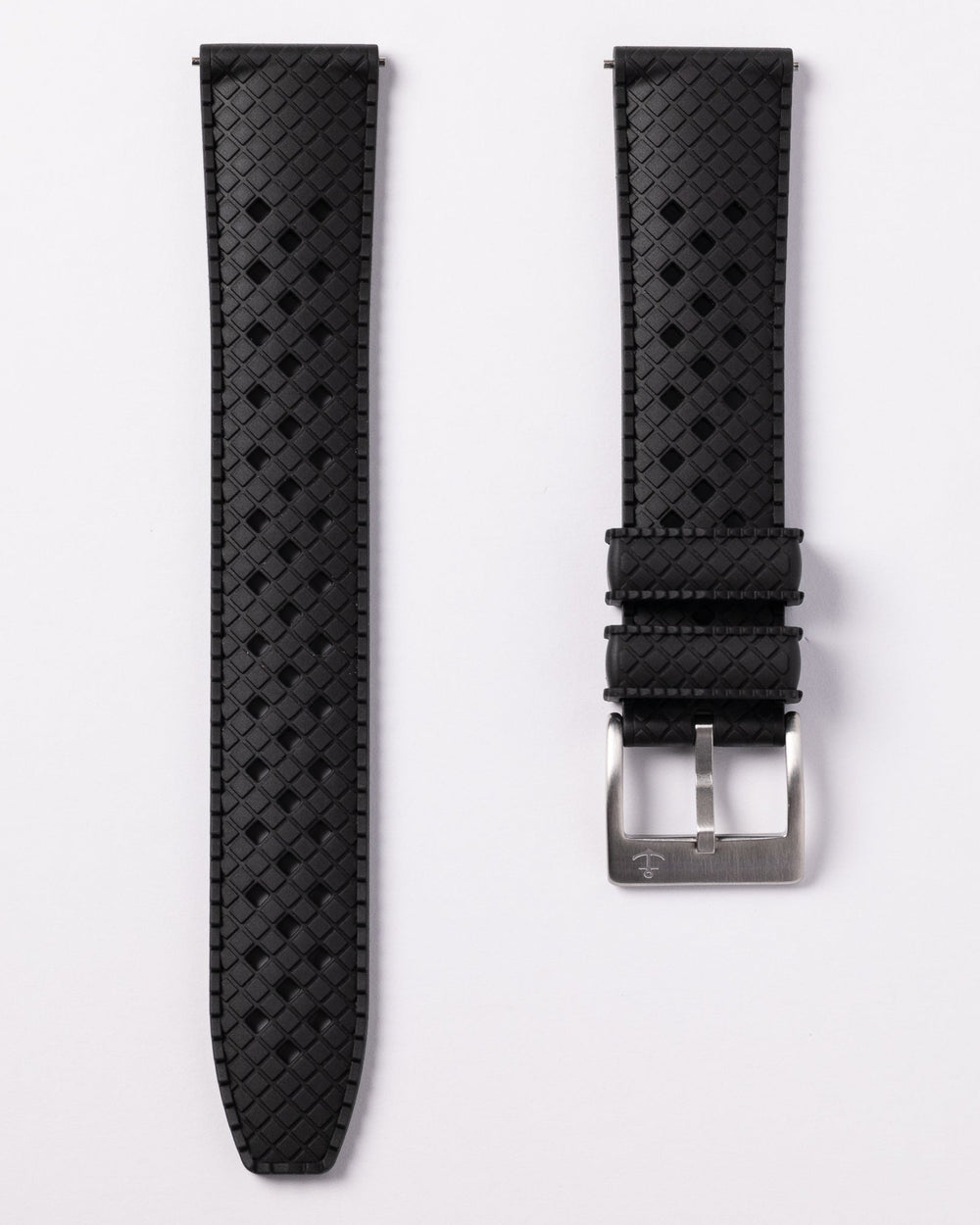 AnchorFLEX "Brando" Rubber Strap - Black - Anchor Strap Co.