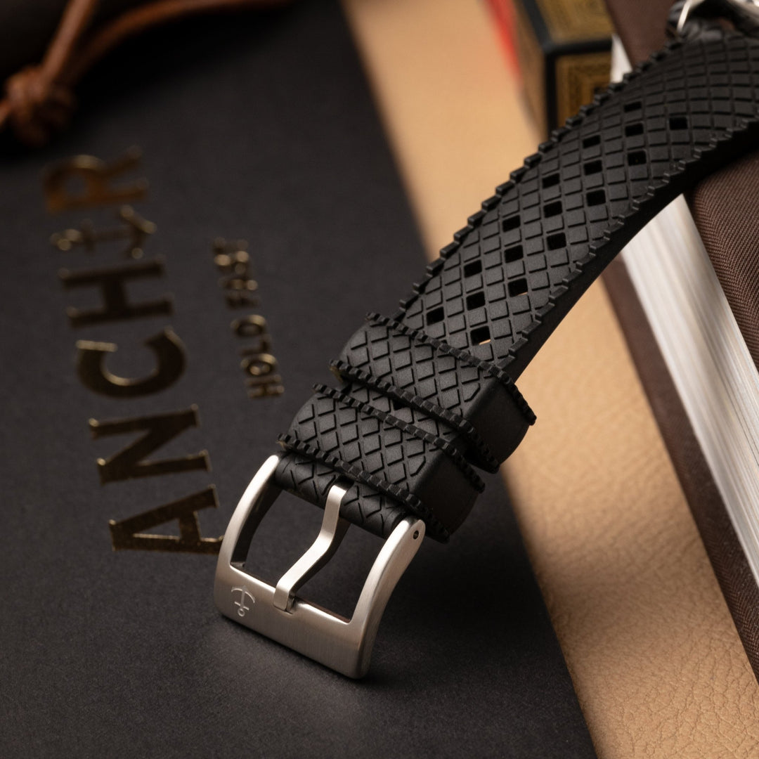 AnchorFLEX "Brando" Rubber Strap buckle and premium FKM material 