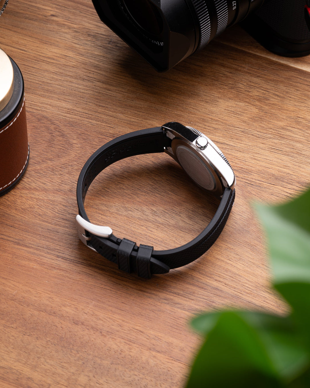 AnchorFlex™ End-Link for Tudor Black Bay 54 - Bathyscaphe Black - Anchor Strap Co.