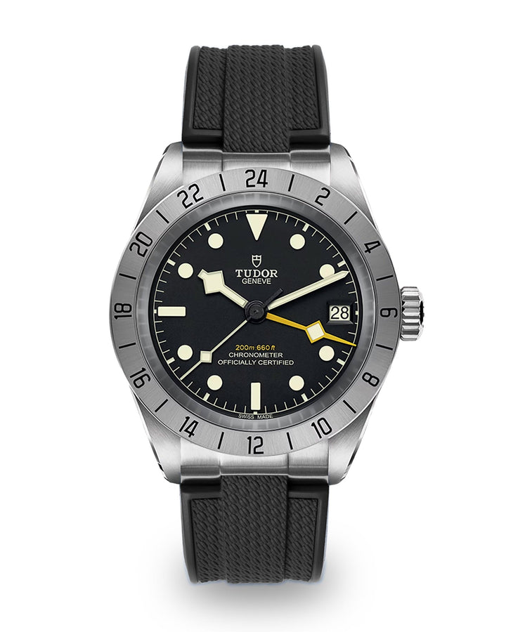 AnchorFlex™ End-Link for Tudor Black Bay PRO - Bathyscaphe Black - Anchor Strap Co.