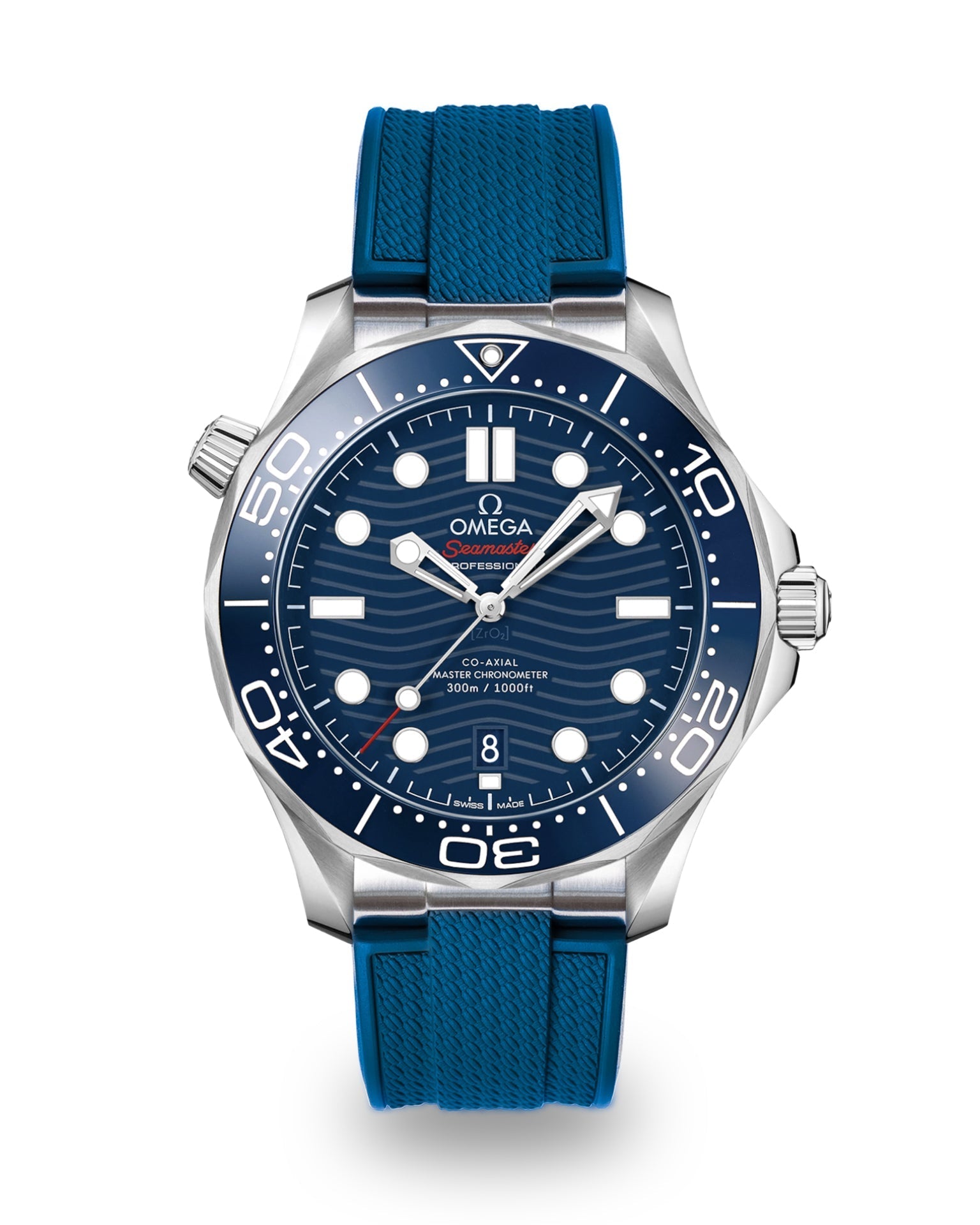AnchorFlex™ End-Link for Omega Seamaster 42mm - Navy Blue – Anchor
