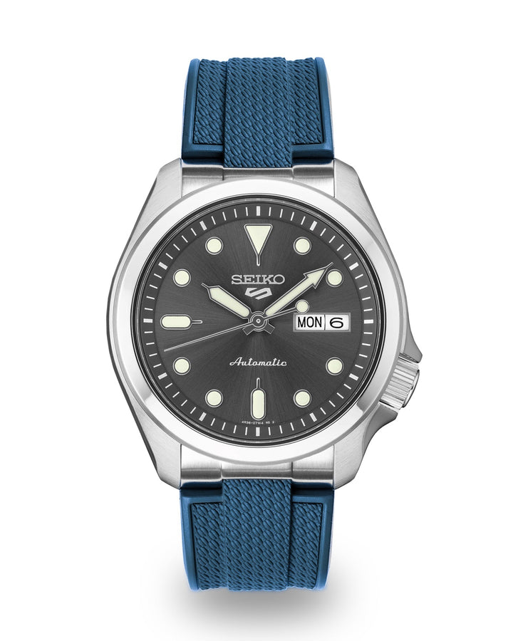 AnchorFlex™ Flagship EL for Seiko SRPE (20mm) - Navy Blue - Anchor Strap Co.