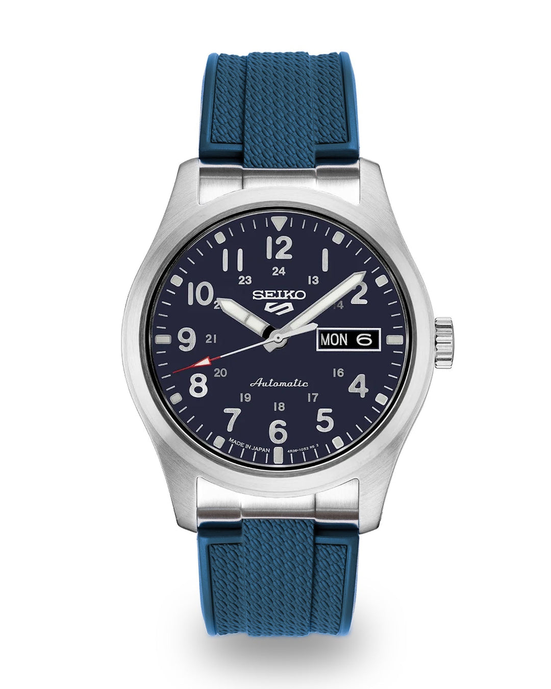 AnchorFlex™ Flagship EL for Seiko SRPG - Navy Blue - Anchor Strap Co.