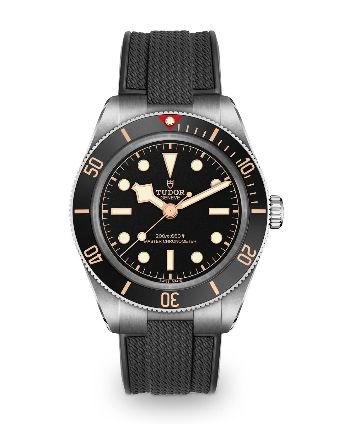 AnchorFlex™ Flagship EL for Tudor Black Bay 58 - Bathyscaphe Black - Anchor Strap Co.