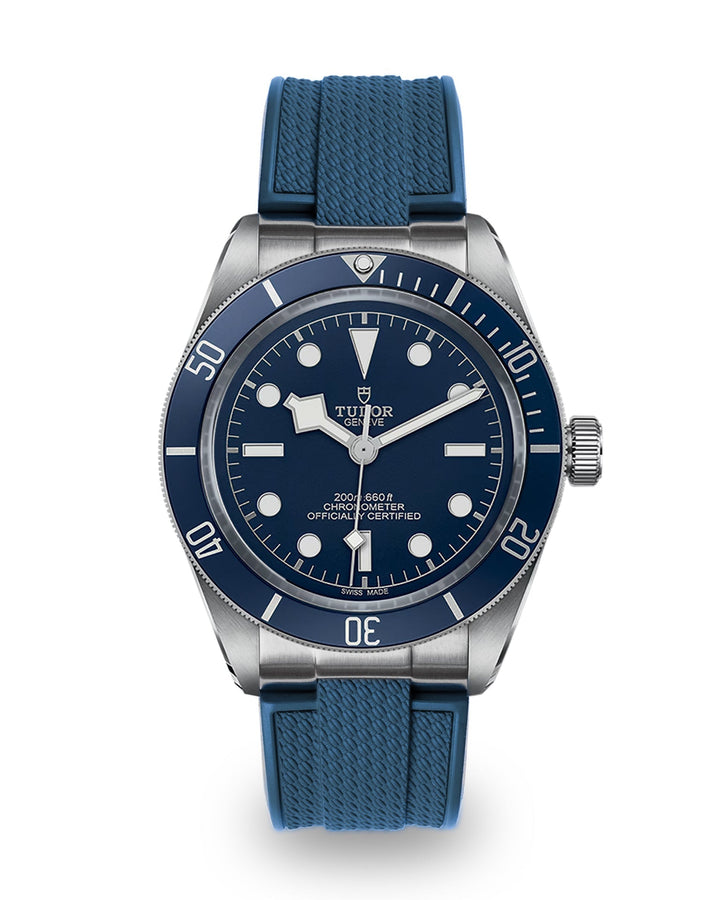 AnchorFlex™ Flagship EL for Tudor Black Bay 58 - Navy Blue - Anchor Strap Co.
