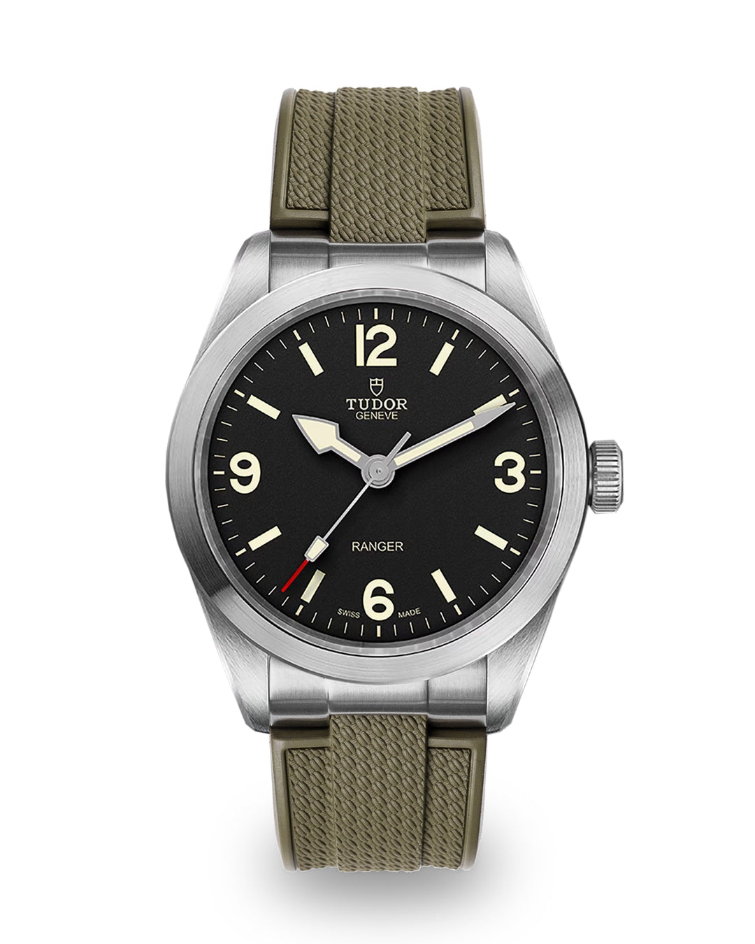 AnchorFlex™ Flagship EL for Tudor Ranger 39mm - Sea Moss Green - Anchor Strap Co.