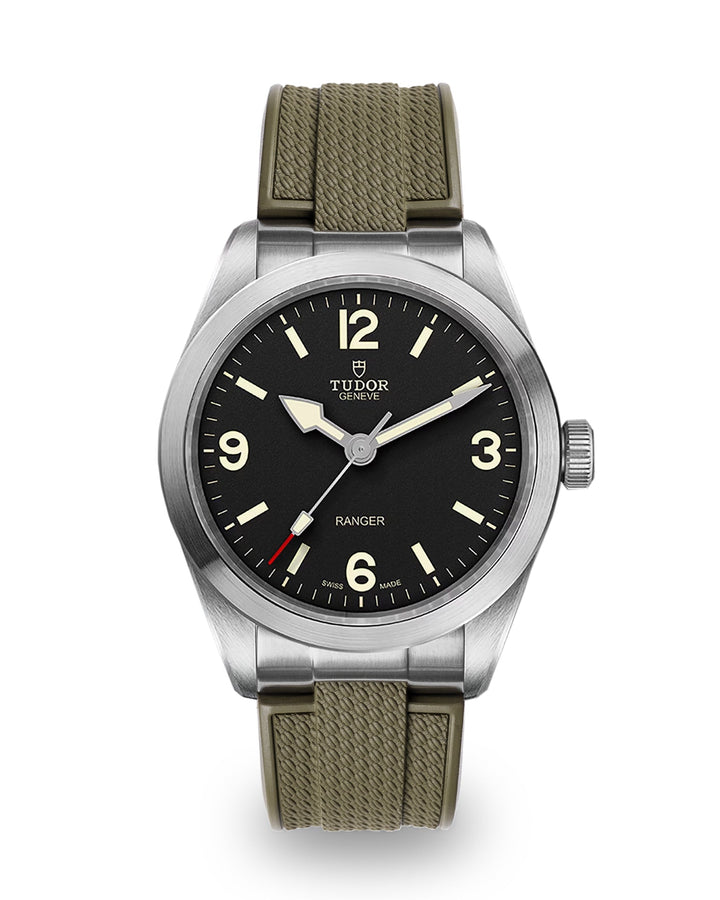AnchorFlex™ Flagship EL for Tudor Ranger 39mm - Sea Moss Green - Anchor Strap Co.