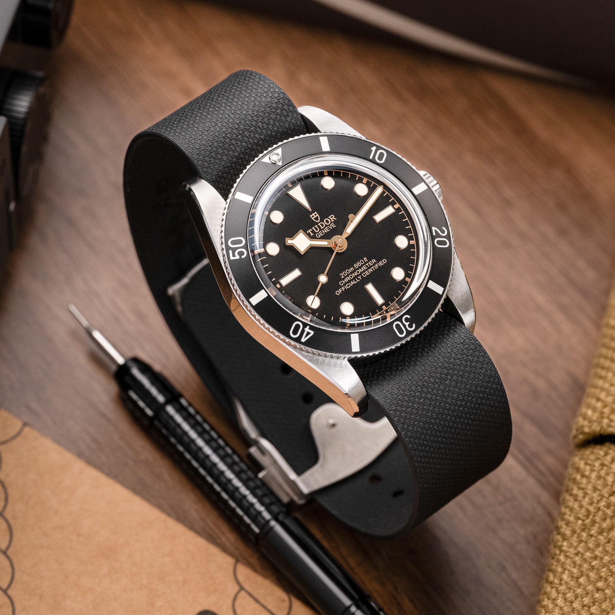 MonoPass™ FKM - Bathy Black – Anchor Strap Co.