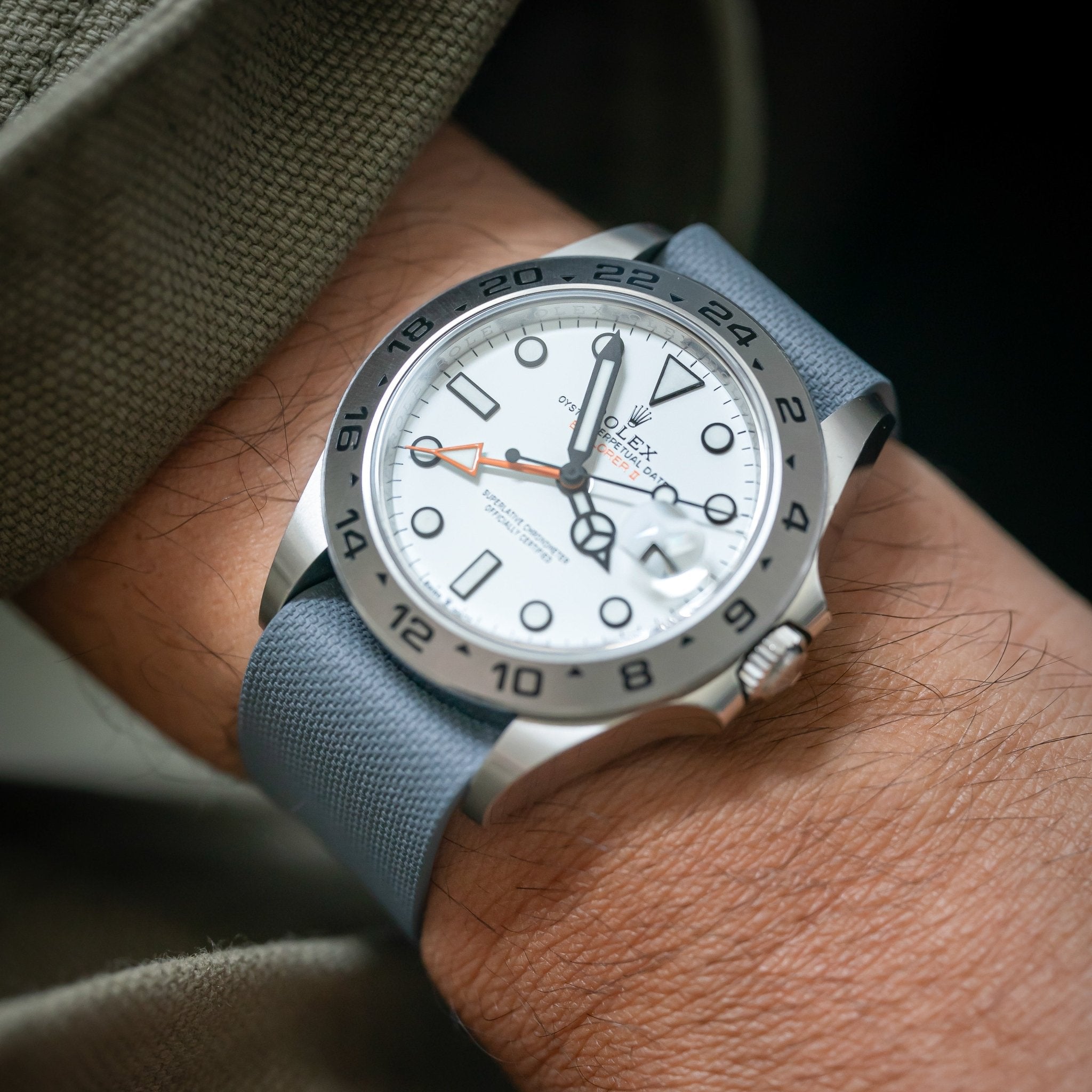 MonoPass™ FKM - Battleship Grey – Anchor Strap Co.