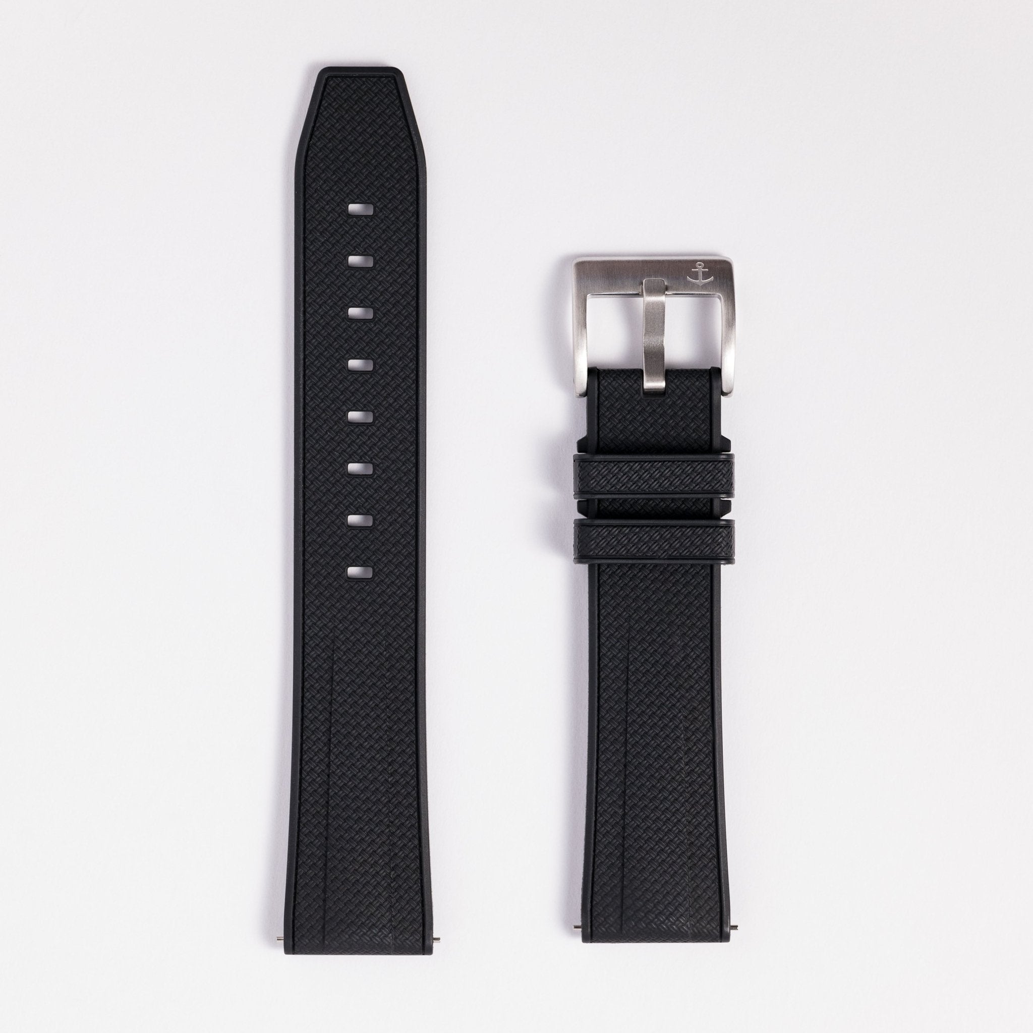 AnchorFlex Rubber Strap - Black - Anchor Strap Co.