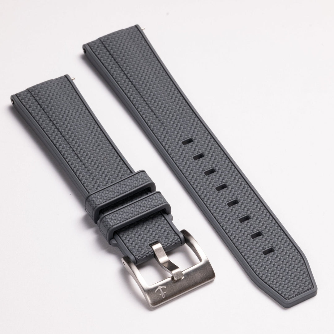 AnchorFLEX Rubber Strap - Grey - Anchor Strap Co.