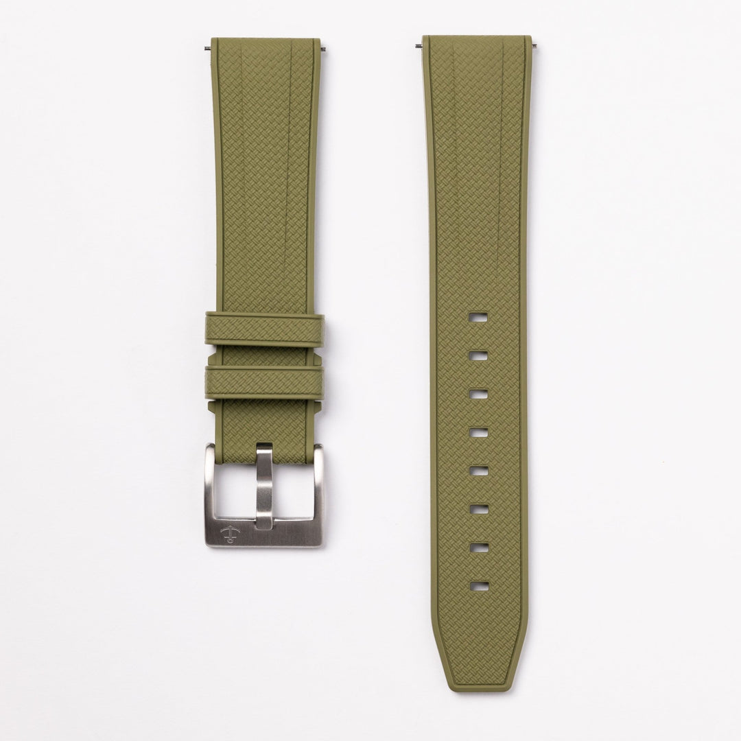 AnchorFLEX Rubber Strap - OD Green - Anchor Strap Co.