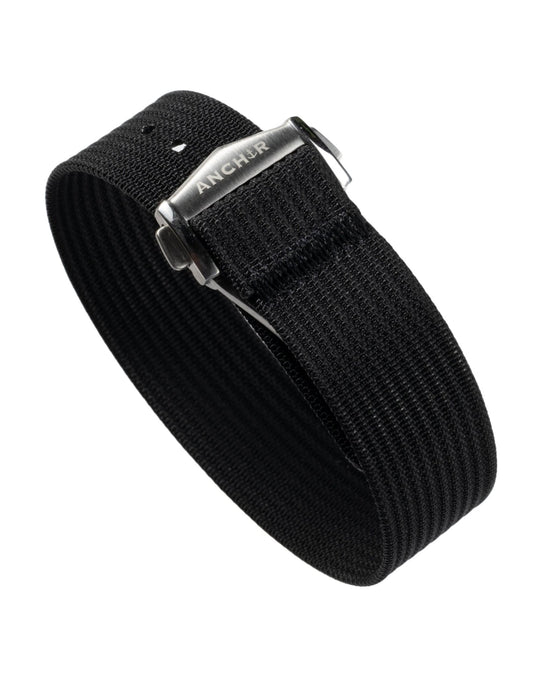 Black Deployant Nylon Strap - Anchor Strap Co.