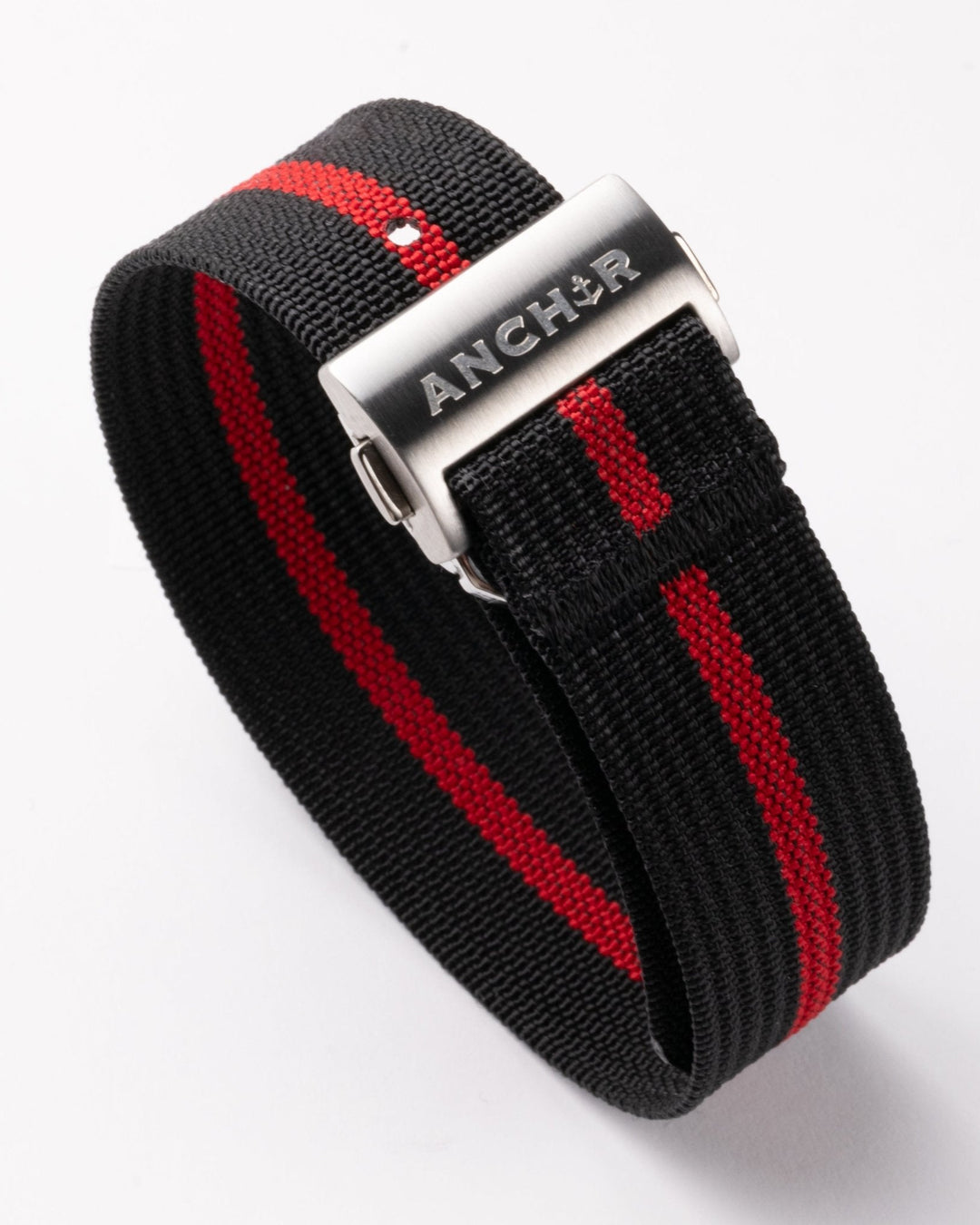 Black & Red Deployant Nylon Strap - Anchor Strap Co.