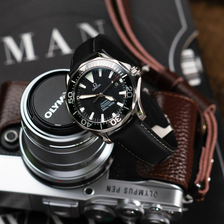 Black Sailcloth - Anchor Strap Co.