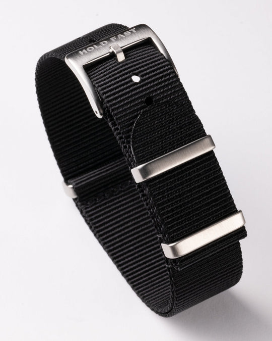 Black Standard Nylon - Anchor Strap Co.