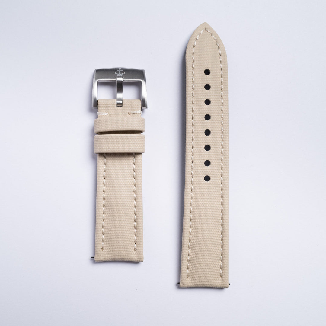Classic Sailcloth Strap - Marine Sand - Anchor Strap Co.