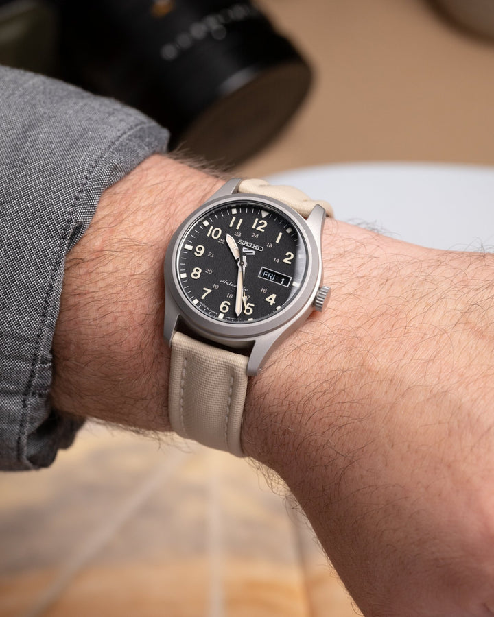 Classic Sailcloth Strap - Marine Sand - Anchor Strap Co.