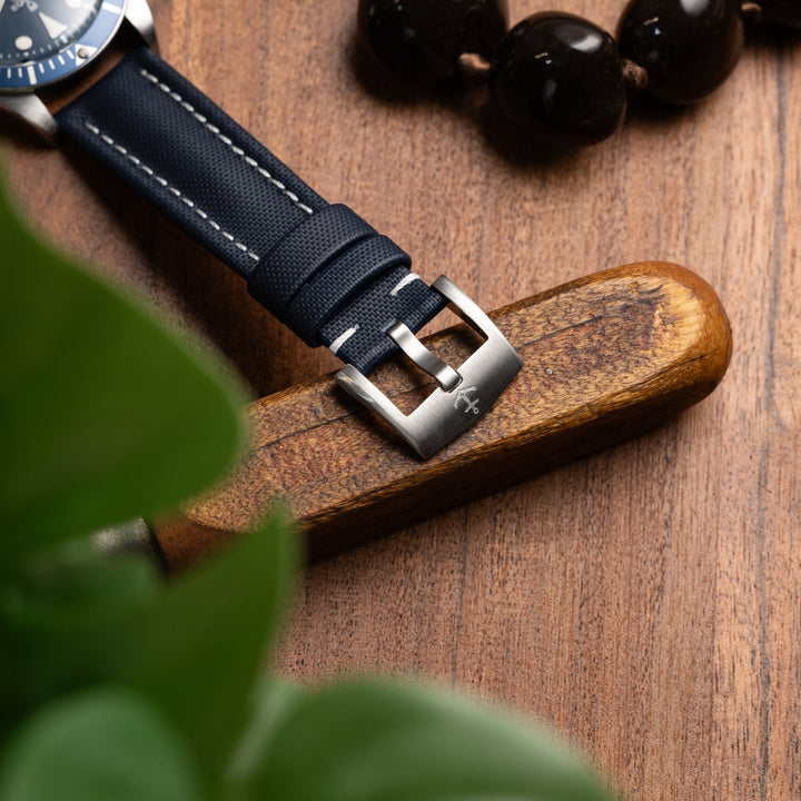 Classic Sailcloth Strap - Navy - Anchor Strap Co.