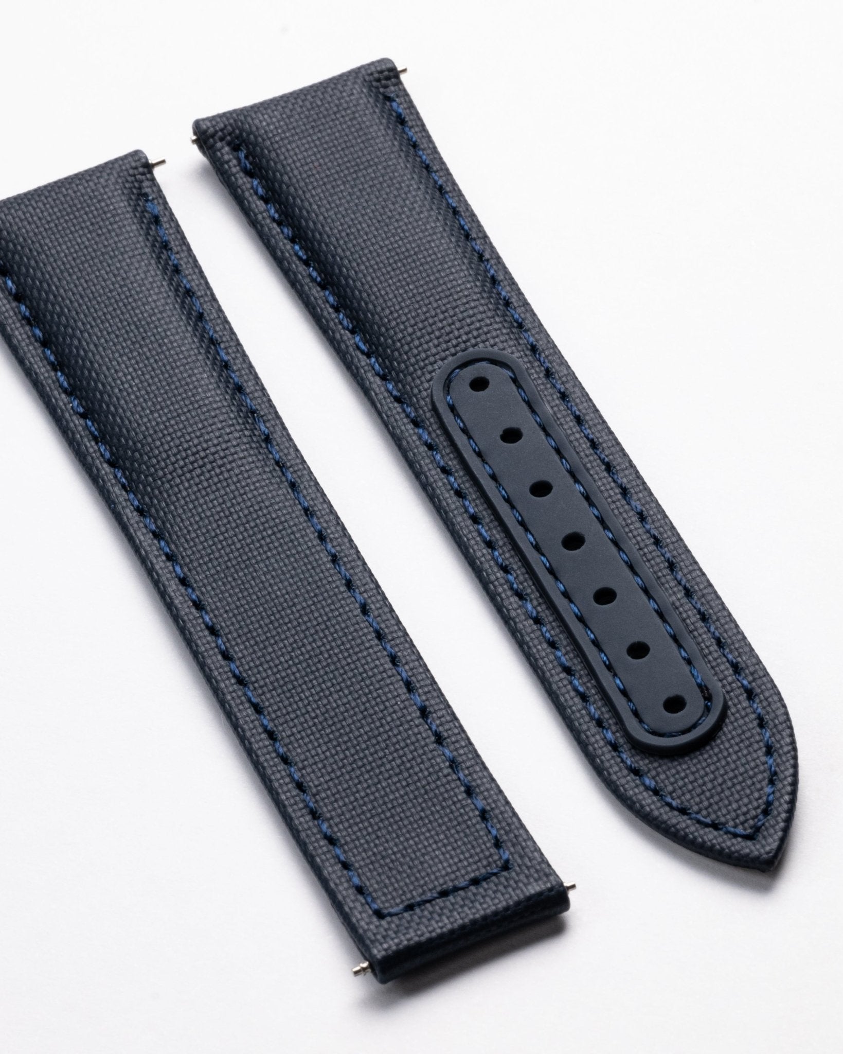 Black Deployant Sailcloth Watch Strap – Anchor Strap Co.