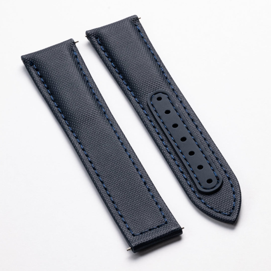 Deep Blue Deployant Sailcloth Strap - Anchor Strap Co.